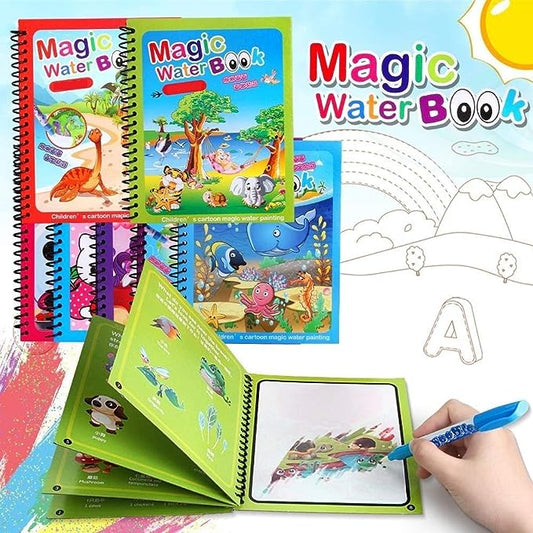 Magic Water Coloring Book For Kids.